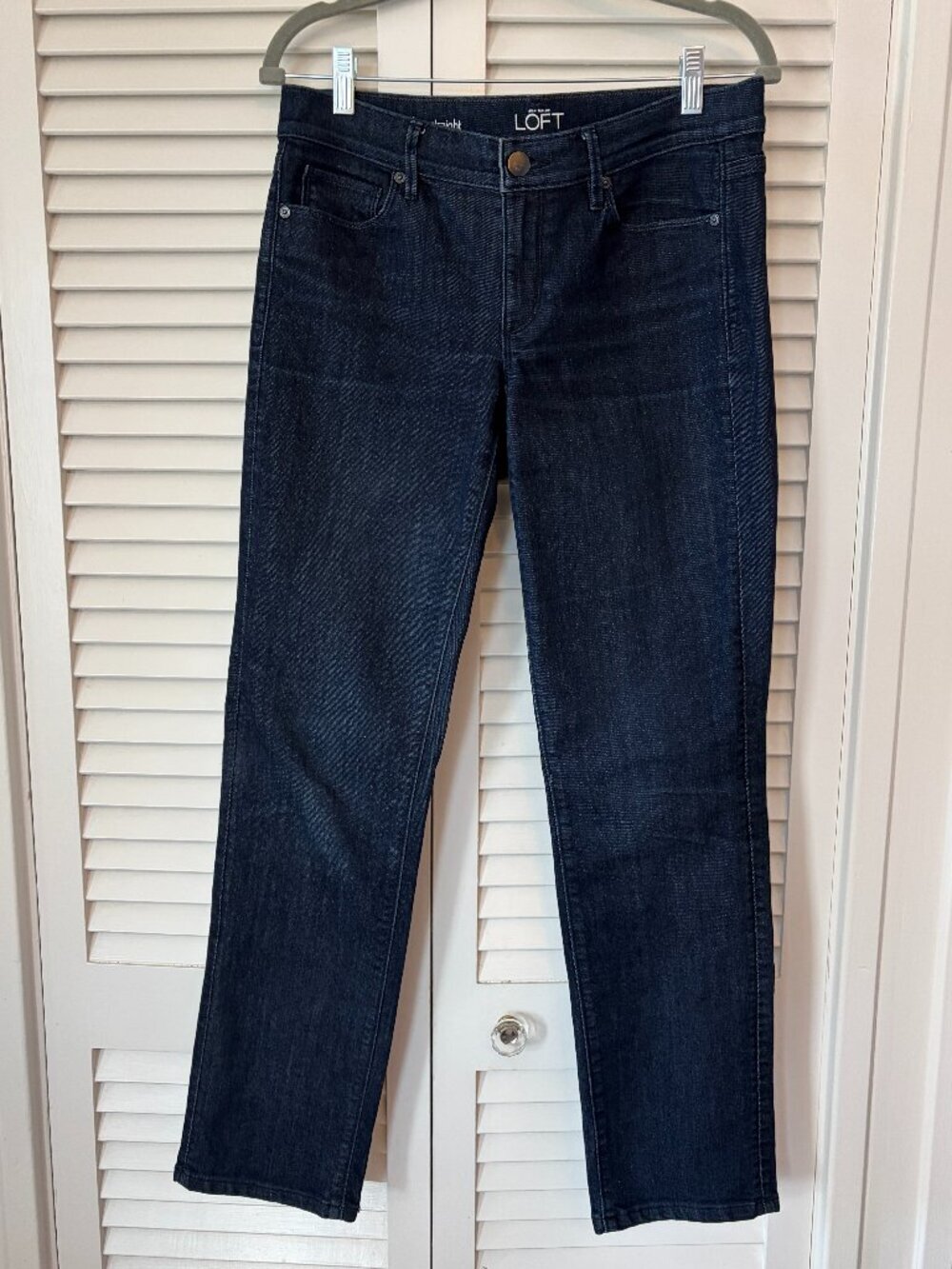 Loft Modern Straight jeans 28 6 blue